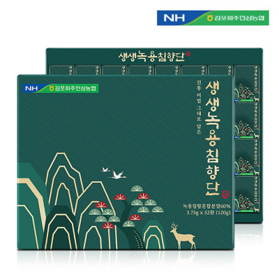 김포파주인삼농협 생생녹용침향단 3.75g x 32환