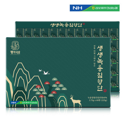 김포파주인삼농협 생생녹용침향단 3.75g x 60환