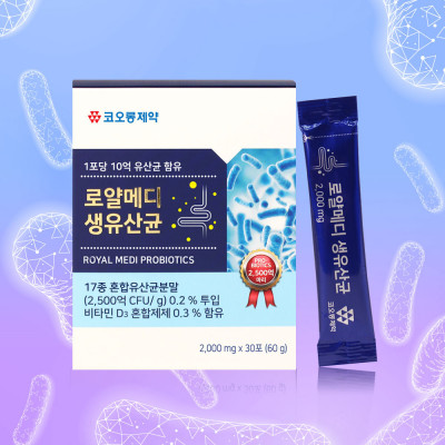 코오롱제약 로얄메디생유산균 (30포, 단품)